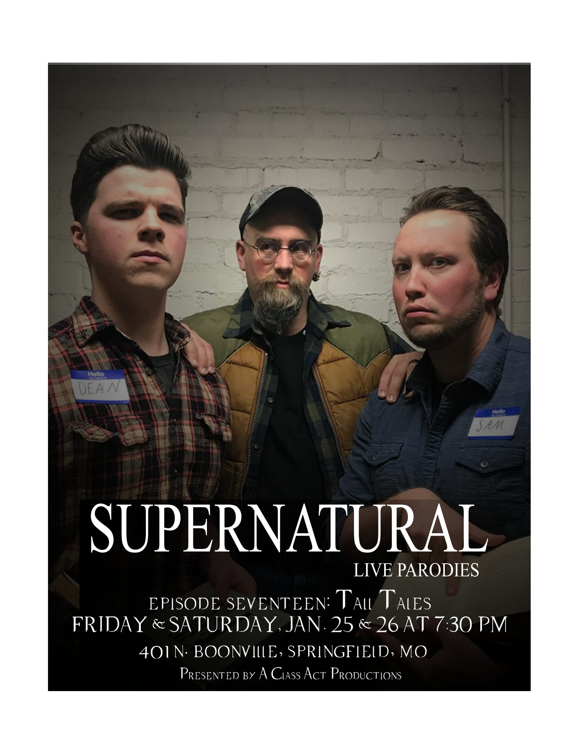 Supernatural Live Parodies