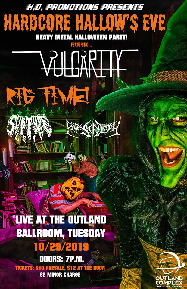 Hardcore Hallow S Eve 2019 S Ultimate Halloween Party At Outland Ballroom It S All Downtown It S All Downtown