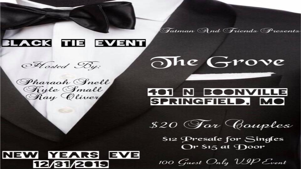 New Years Black Tie Event at The Grove