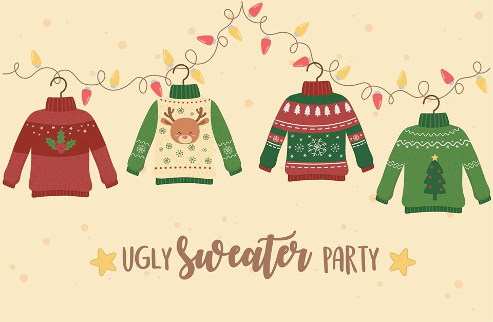 Ugly Christmas Sweater Contest — at Craft Axe Throwing