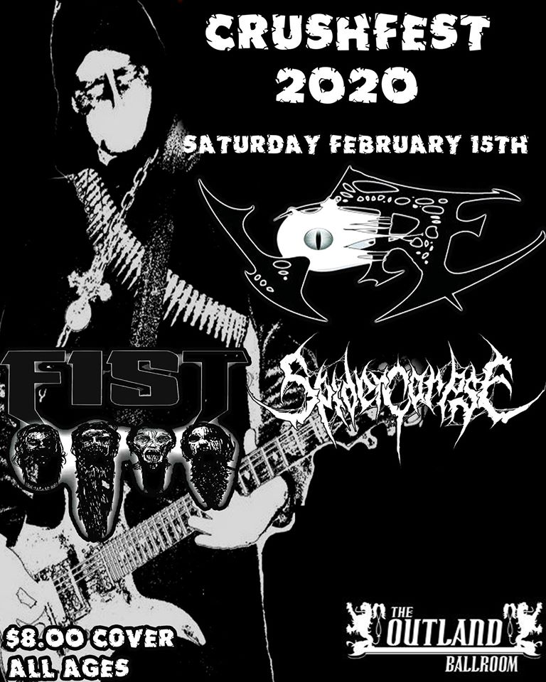 Crushfest 2020 at Outland Ballroom