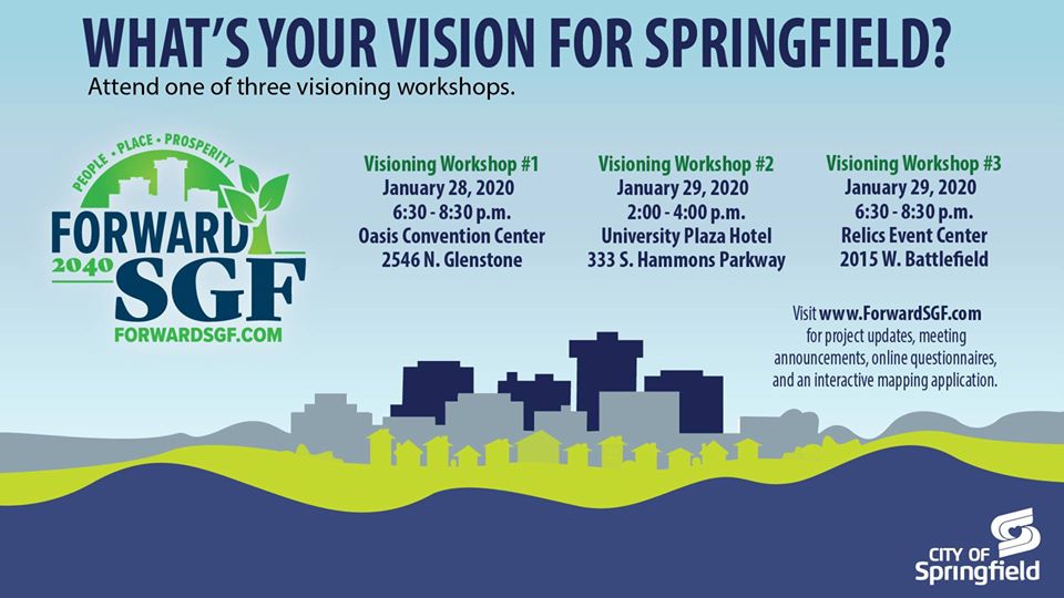 Forward SGF Visioning Workshop 2 — at University Plaza Hotel & Convention Center