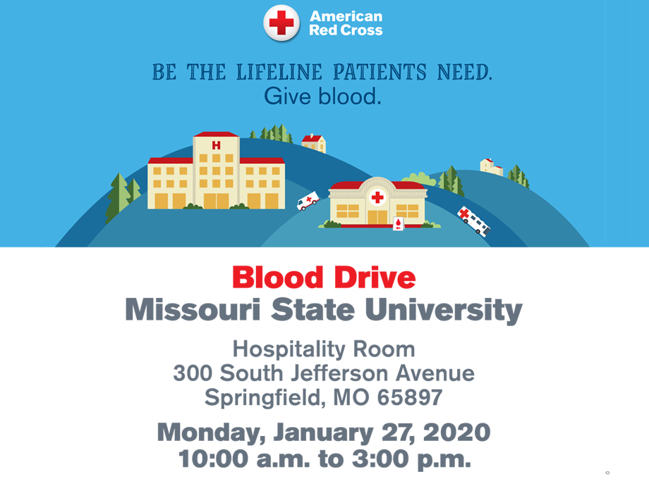 Missouri State University Blood Drive