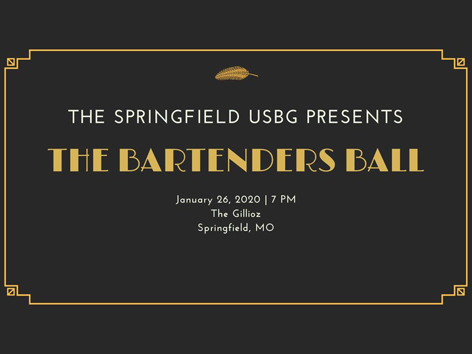 USBG Bartenders Ball 2020 — at the Gillioz
