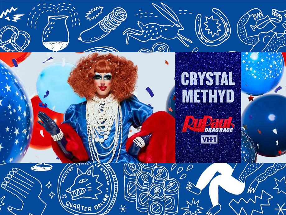 RuPaul's Drag Race Viewing Party with Crystal Methyd — at Best Of Luck Beer Hall