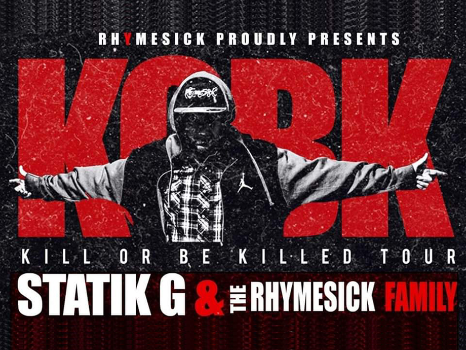 Statik G, Kill Or Be Killed Tour — at Outland Ballroom