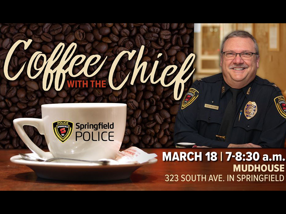 Coffee with the Chief — at Mudhouse Coffee