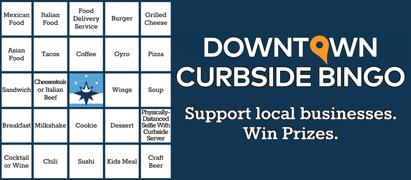 Logo for Downtown Curbside Bingo