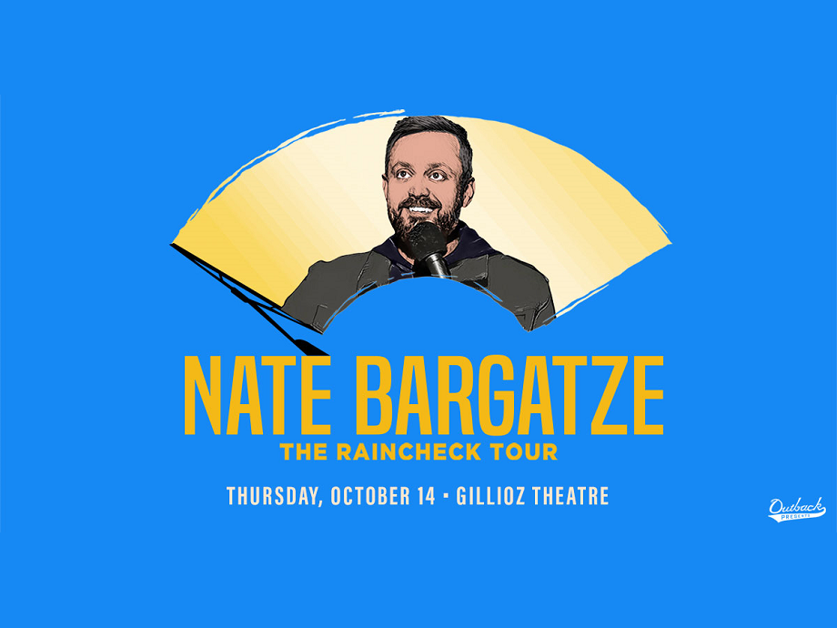 Nate Bargatze - The Raincheck Tour at the Gillioz
