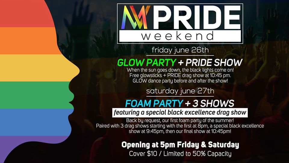 PRIDE Foam Party + 3 Shows — at Martha's Vineyard