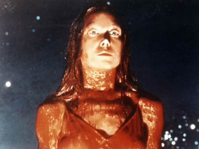 A scene from the movie "Carrie"