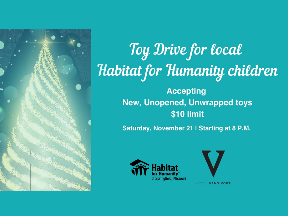 Habitat for Humanity Toy Drive with Hotel Vandivort