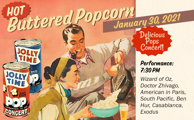 Springfield Symphony's Hot Buttered Popcorn Livestream Concert