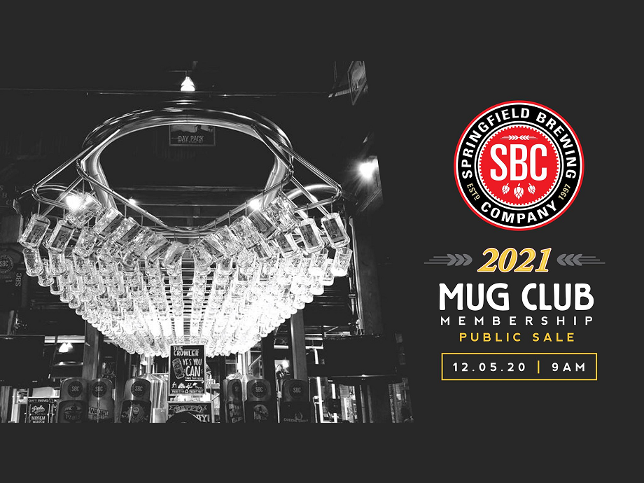 Springfield Brewing Company's 2021 Mug Club Public Sale