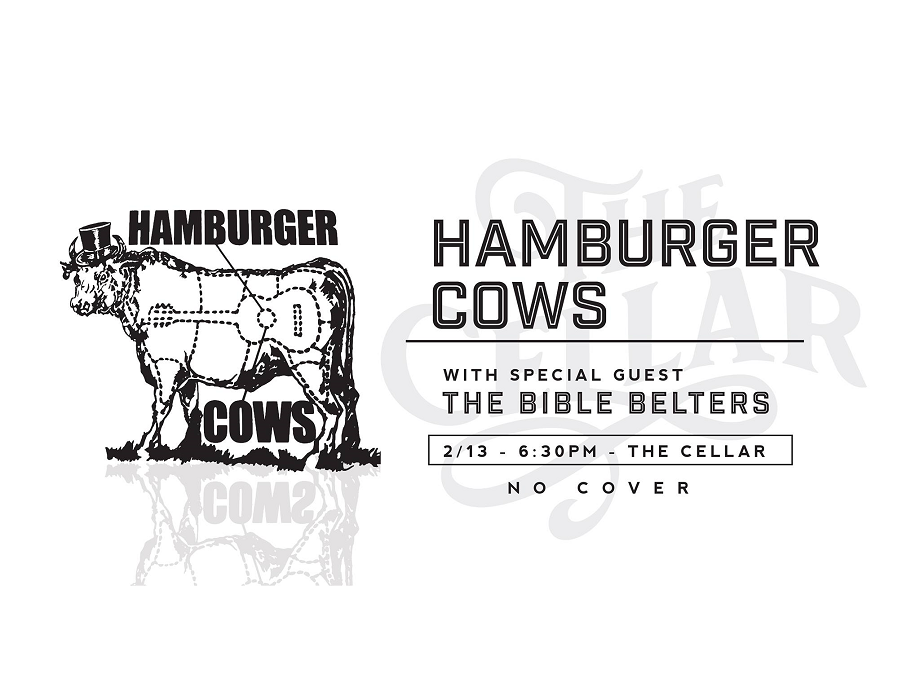 Hamburger Cows with special guests The Bible Belters @ SBC's The Cellar