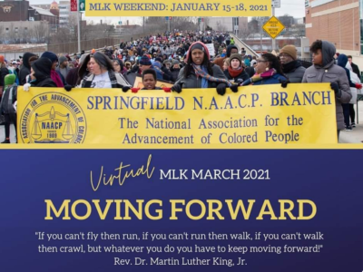Event poster for MLK Weekend 2021