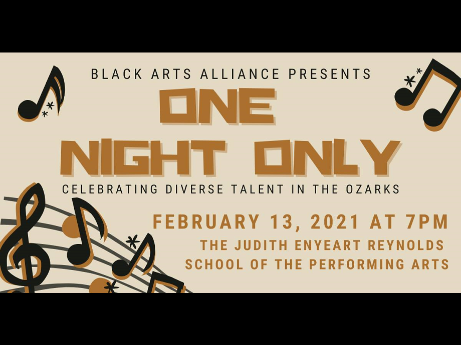 Black Arts Alliance Presents: One Night Only