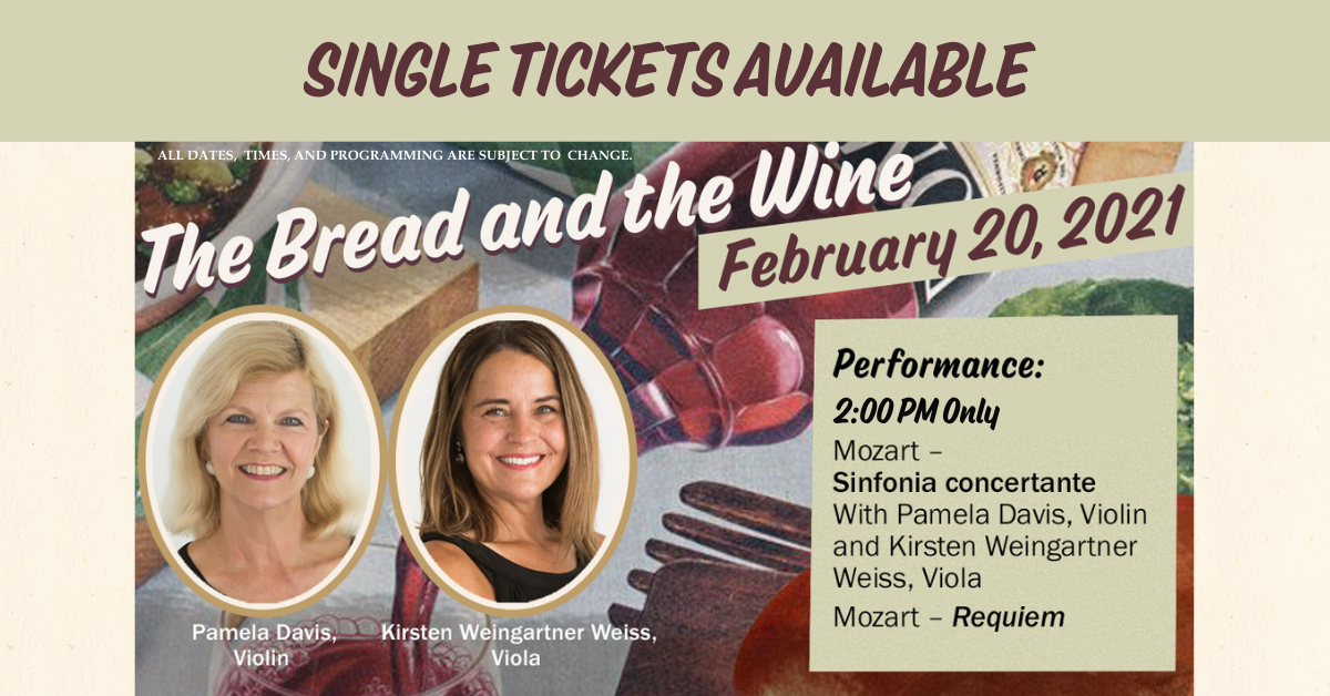 Springfield Symphony’s The Bread and the Wine Concert