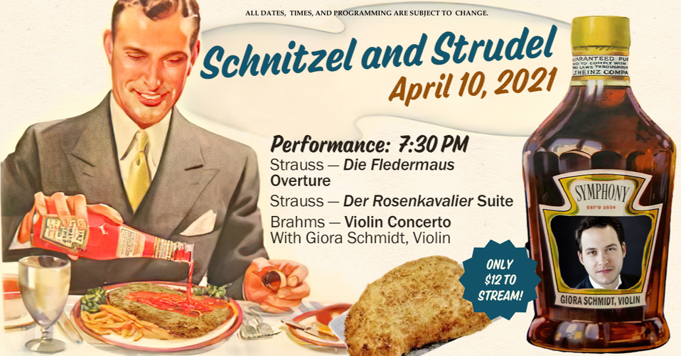 Springfield Symphony’s Schnitzel and Strudel Livestream Concert