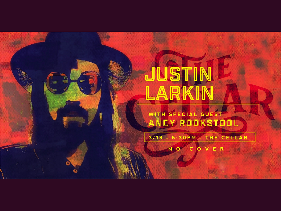 Justin Larkin w/ special guest Andy Rookstool @ SBC's The Cellar
