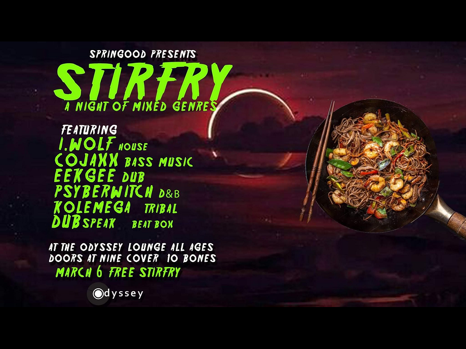 STIRFRY - A Night of Mixed Genres @ Odyssey Lounge