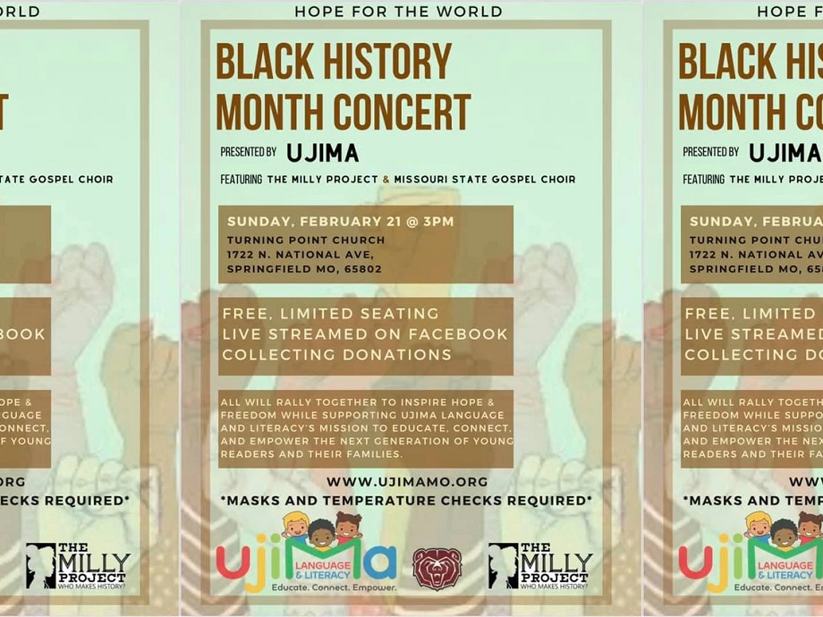 Ujima Language and Literacy Black History Month Concert