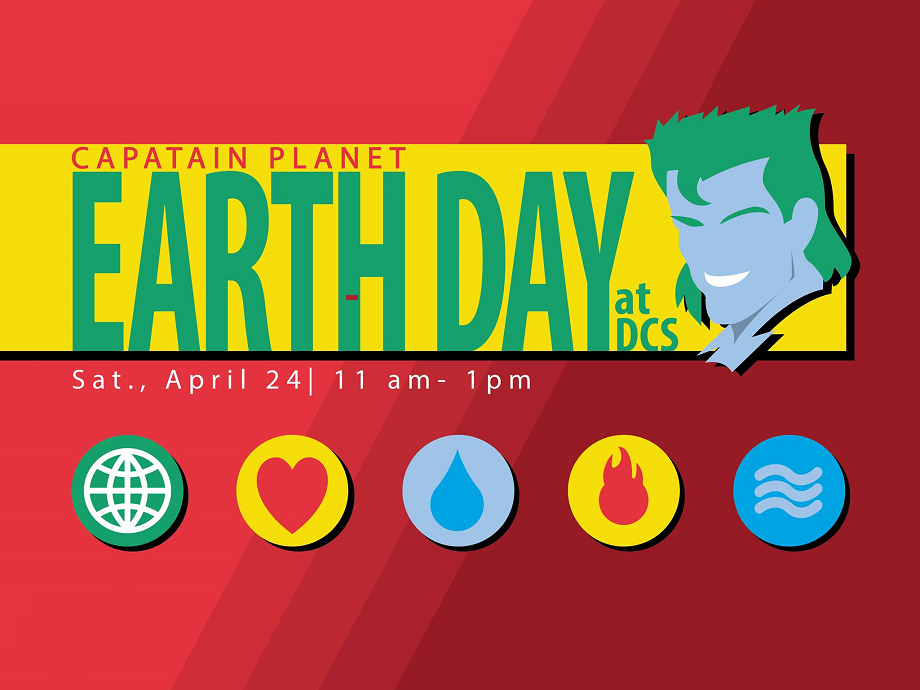 Captain Planet Earth Day @ Discovery Center