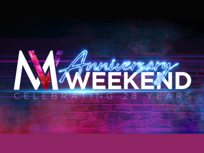Event poster for Martha's Anniversary Weekend: Saturday
