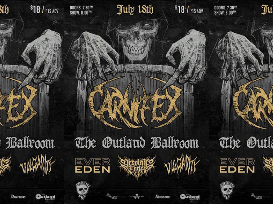 Carnifex The Outland Ballroom It's All Downtown It's All Downtown