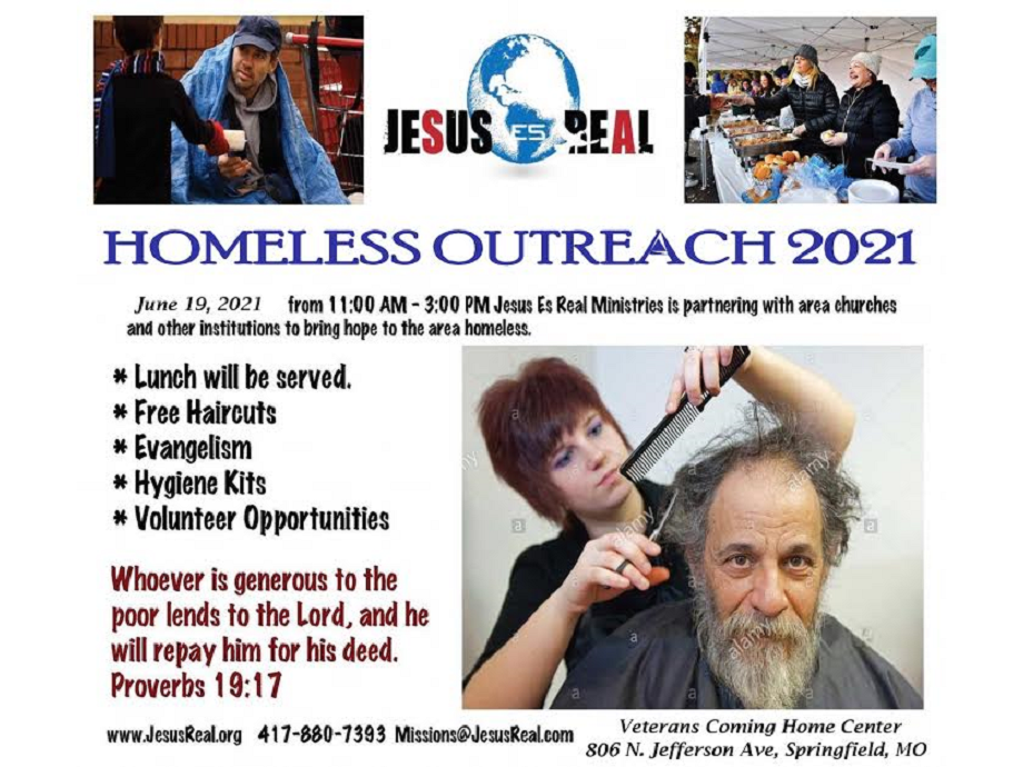 Jesus Real Homeless Outreach 2021