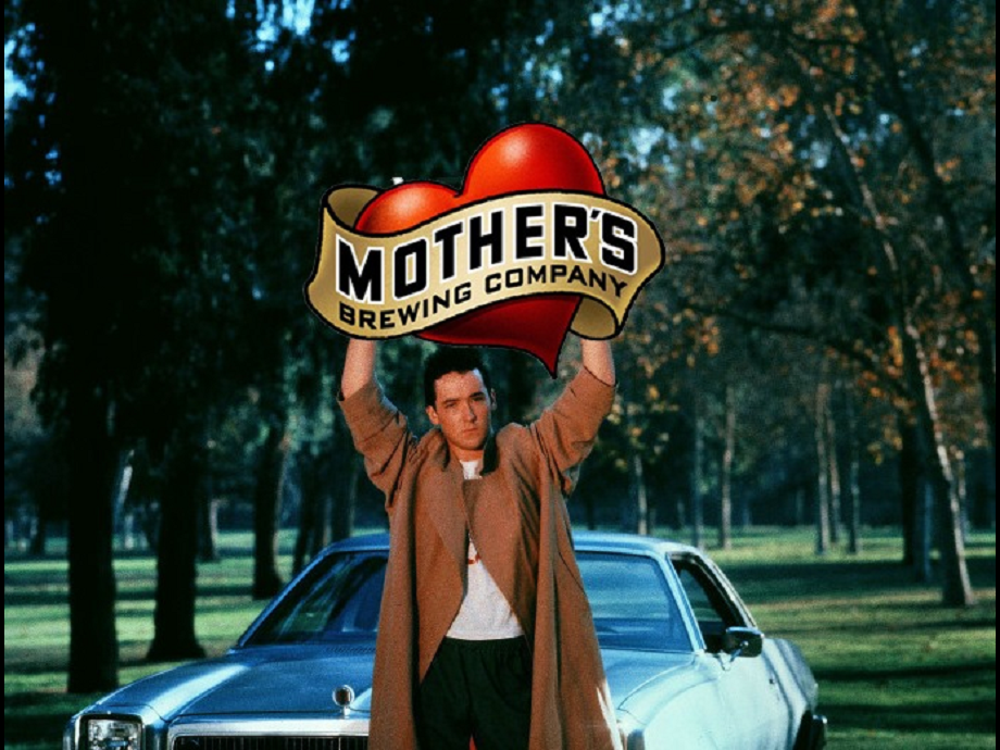 Moxie Cinema Rain Delayed from Last Friday Flix: Say Anything @ Mother's Brewing Company