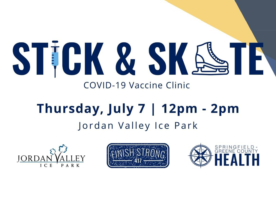 Stick & Skate Vaccine Clinic @ Jordan Valley Ice Park