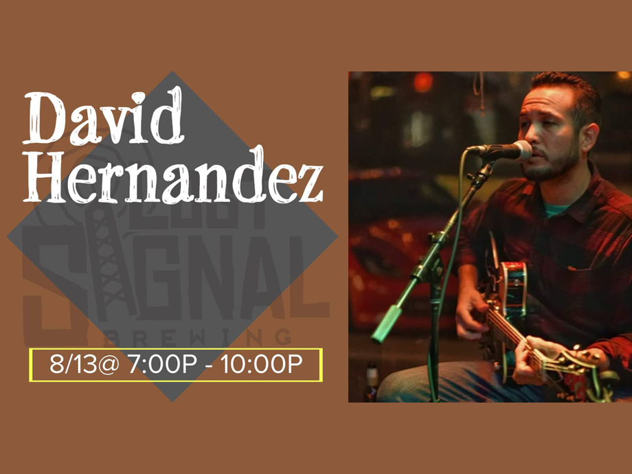 Live Music at Lost Signal Brewing Company: David Hernandez