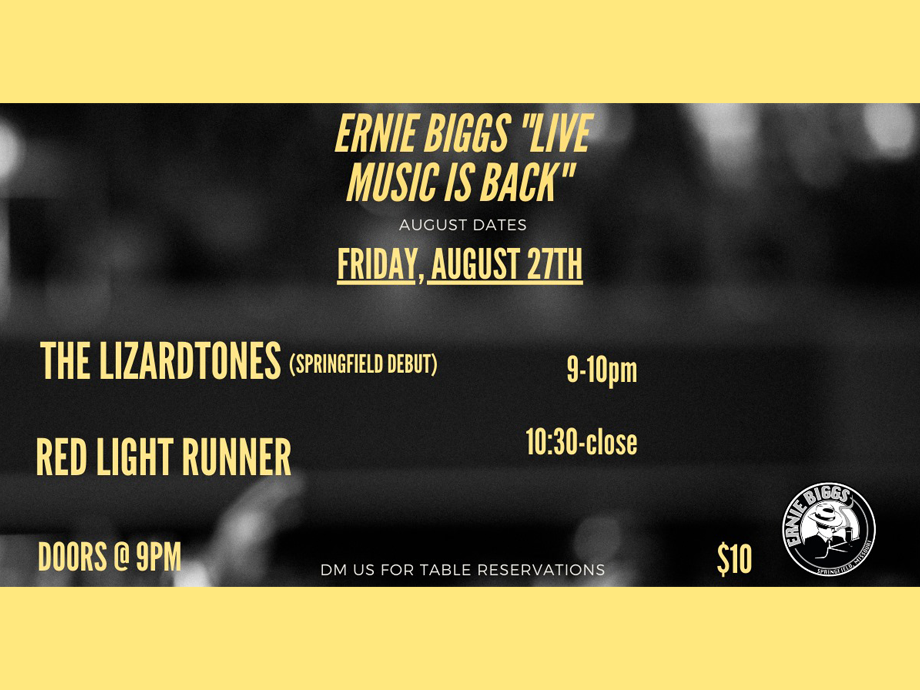 Red Light Runner, The Lizardtones @ Ernie Biggs