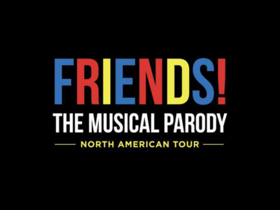 Event poster for FRIENDS! The Musical Parody @ Gillioz Theatre