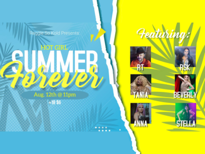 Event poster for Hot Girl Summer Forever