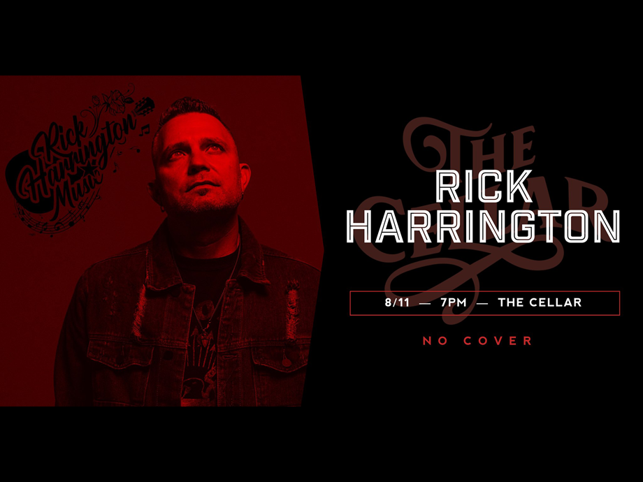 Rick Harrington at The Cellar