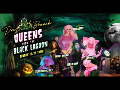 Event poster for Drag Brunch at The Cellar