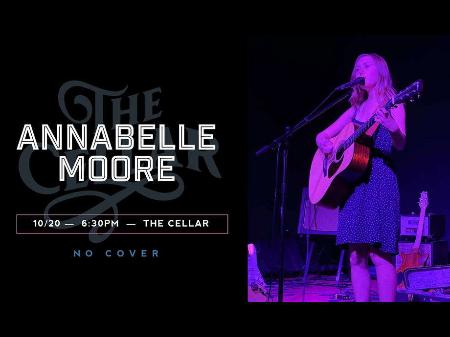 Annabelle Moore at The Cellar