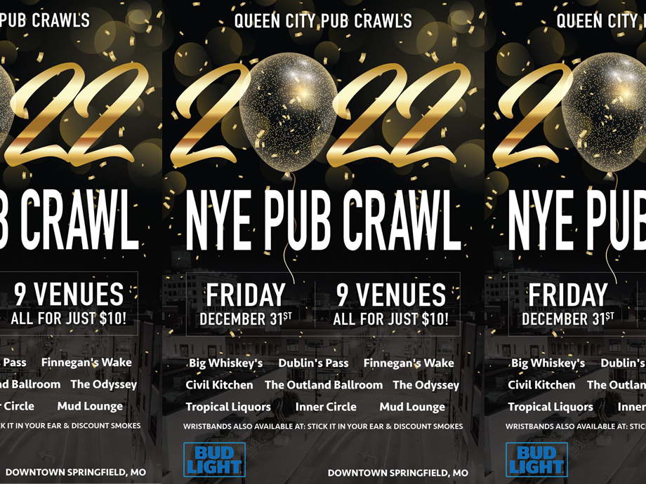 2022 New Year's Eve Pub Crawl