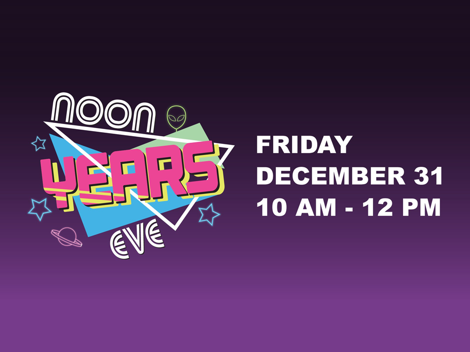 Noon Year's Eve @ Discovery Center