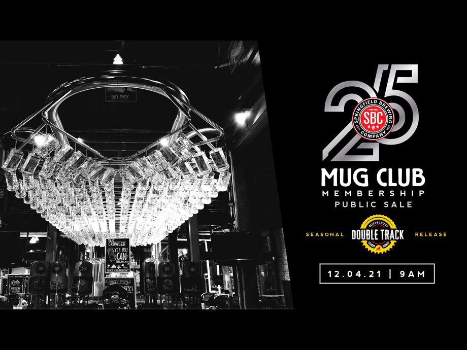 2022 Mug Club Public Sale and Double Track Doppelbock Release