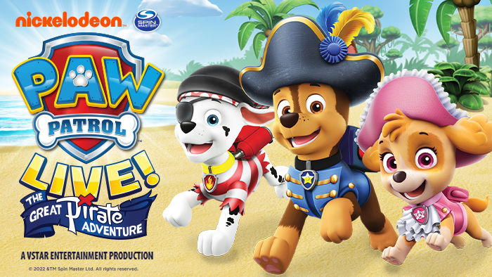 PAW Patrol Live! The Great Pirate Adventure