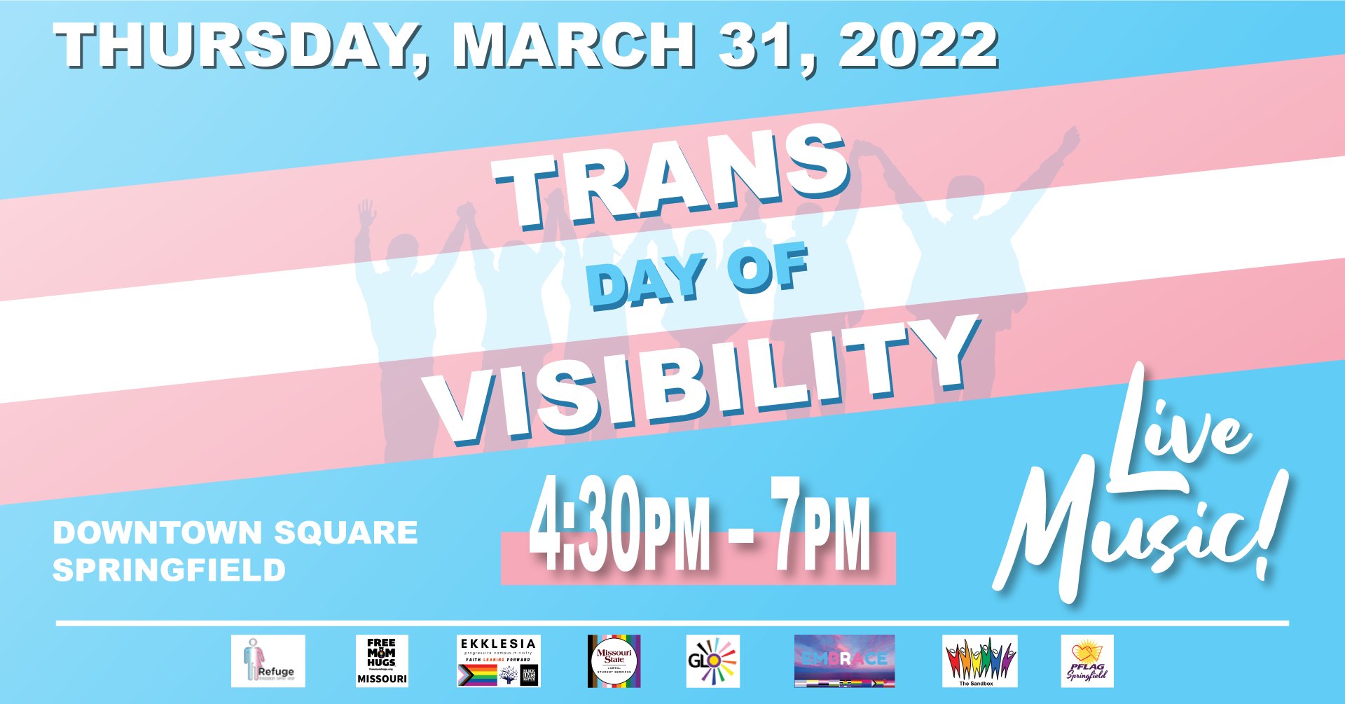 Transgender Day of Visibility: A Multi-Organizational Community Celebration!