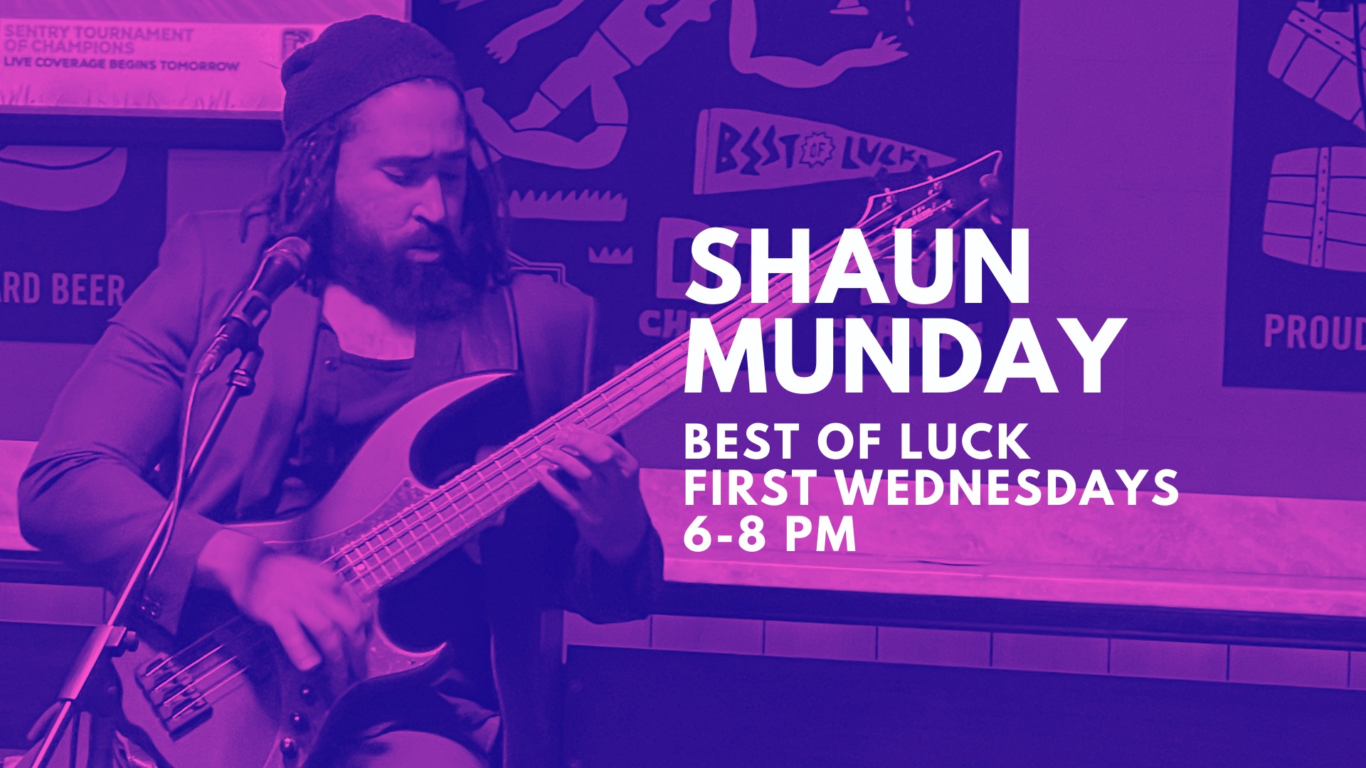 Shaun Munday at Best of Luck Beer Hall