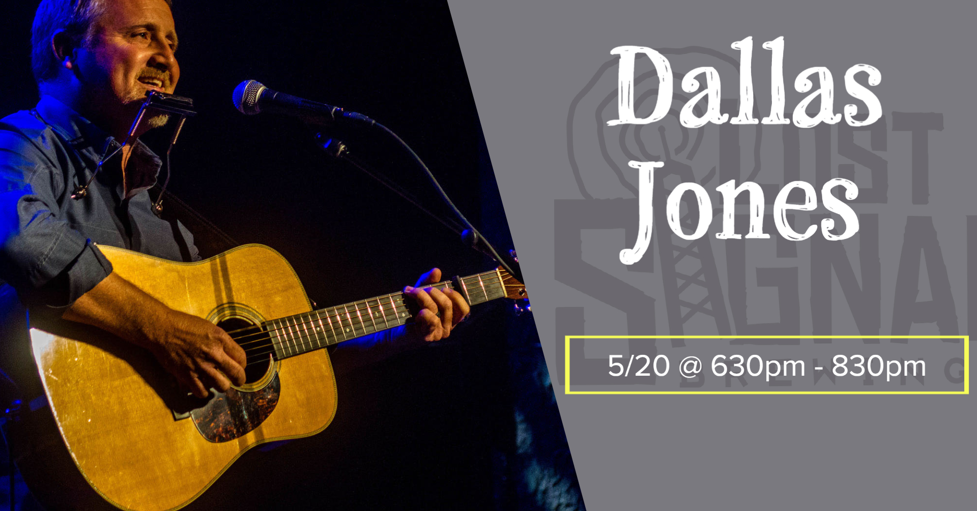 Live Music: Dallas Jones