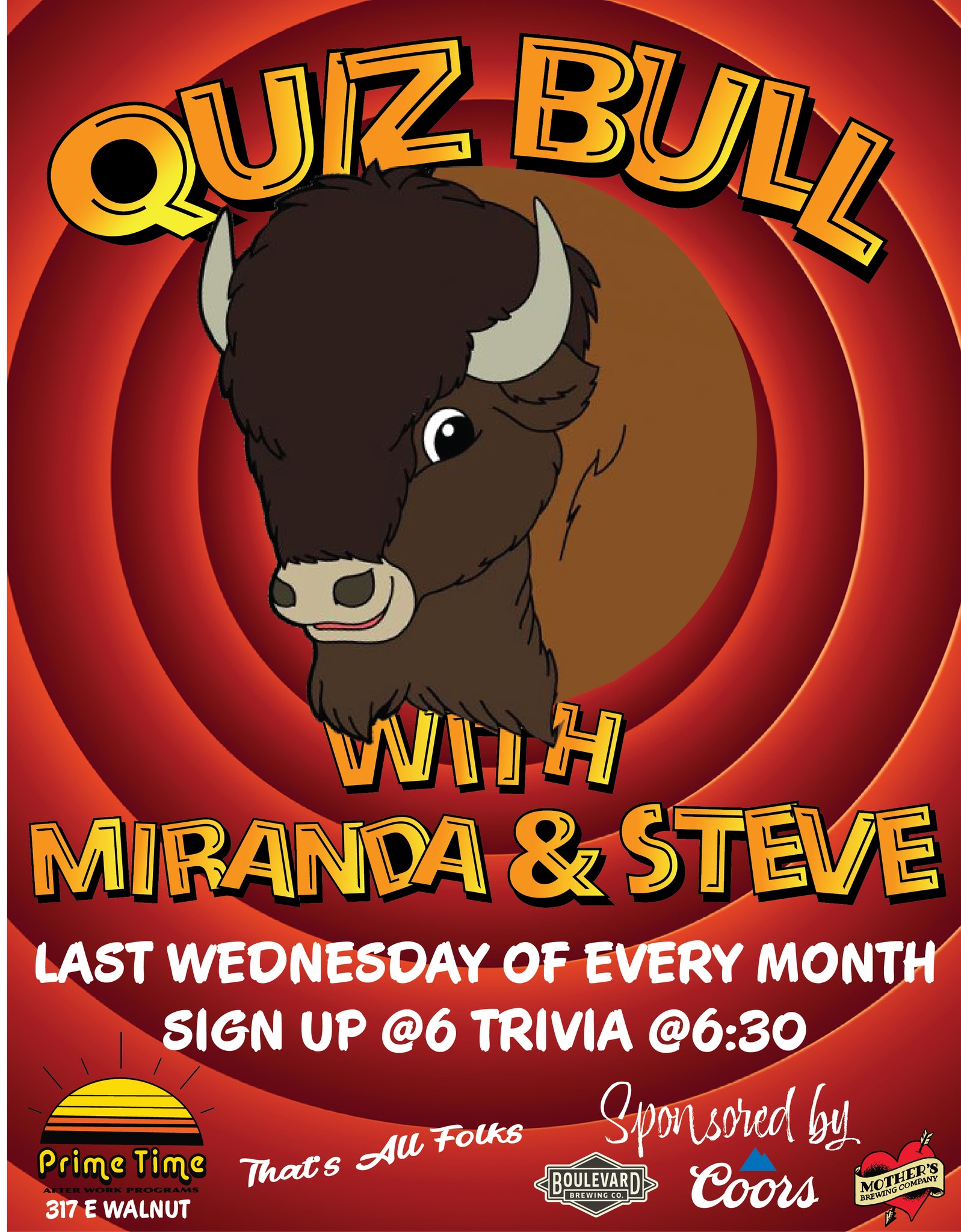 Quiz Bull W/ Miranda & Steve