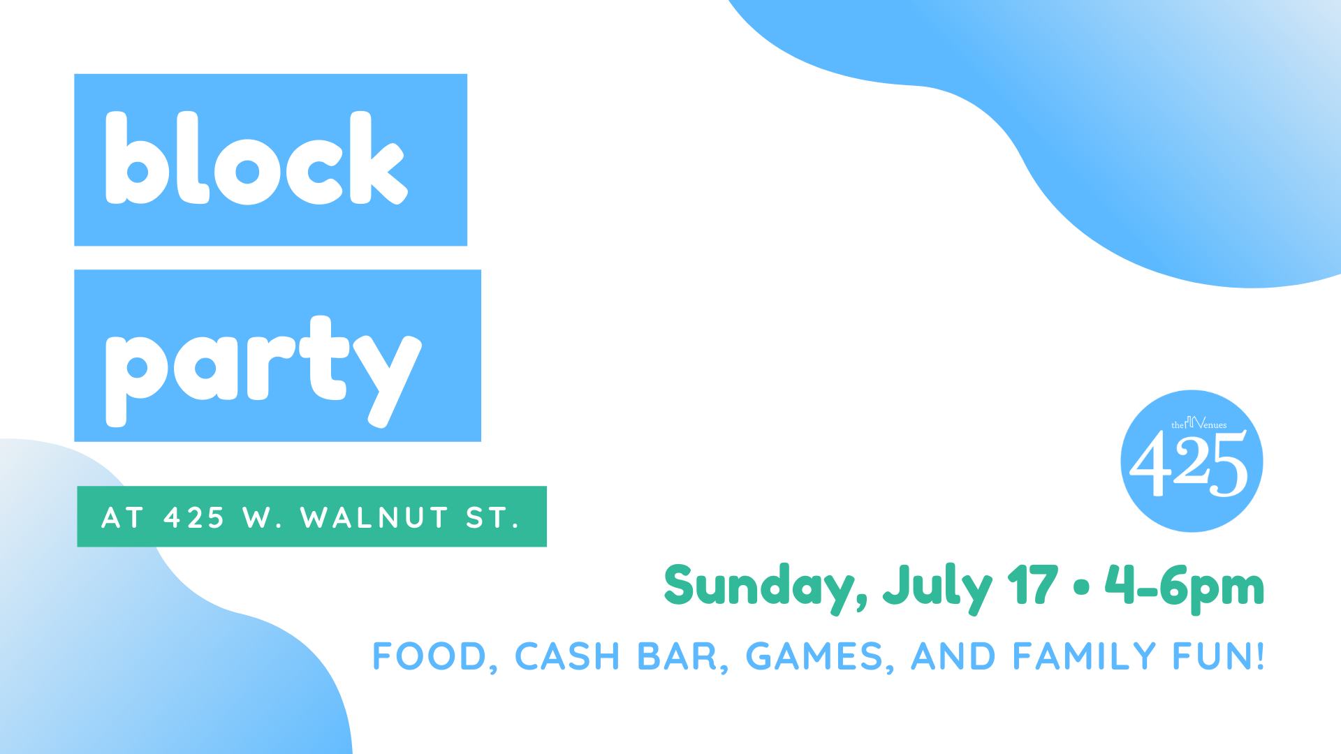 The Venues Block Party @ 425