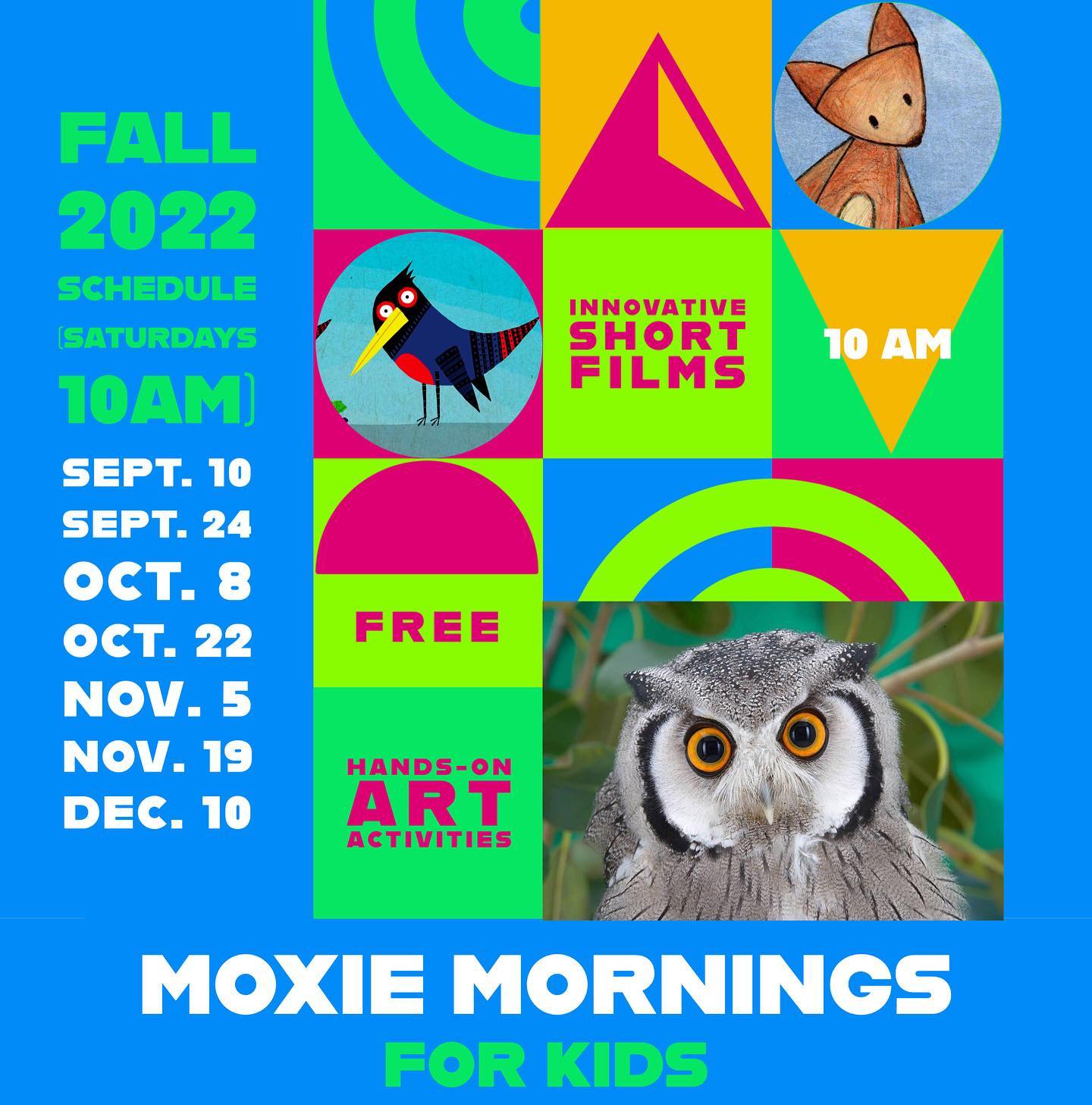 Moxie Mornings for Kids @ Moxie Cinema