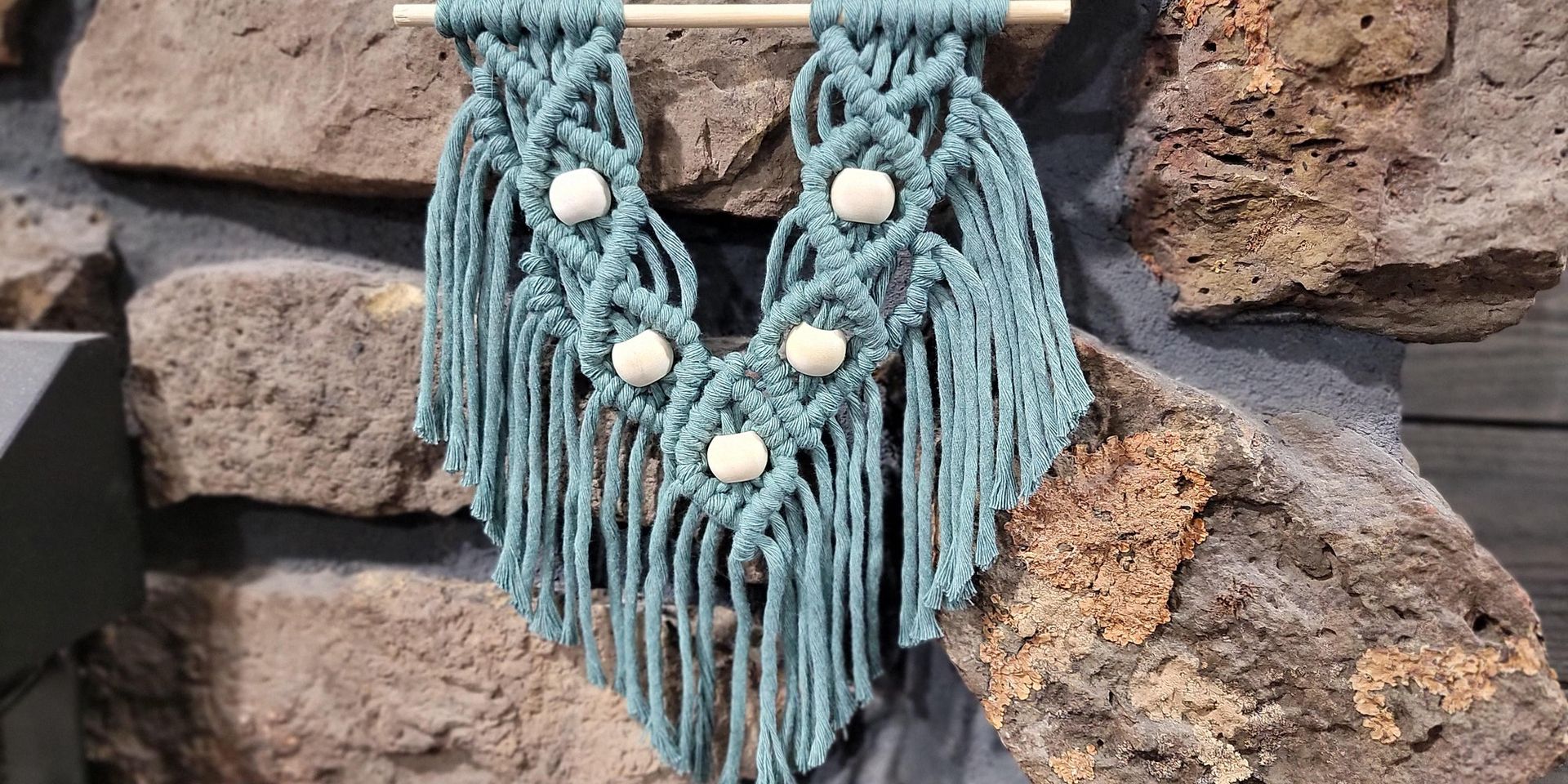 Diamond Macrame Wall Hanging